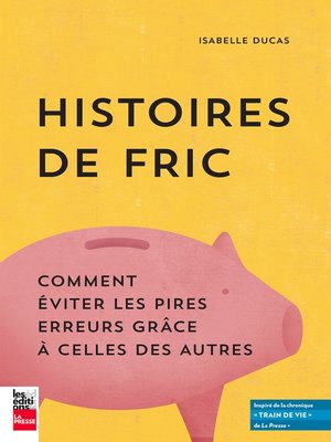 cover image of Histoires de fric
